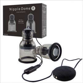 (Original Japan) Nipple Dome Suction Stimulator (Black Edition) + Attachment Kit