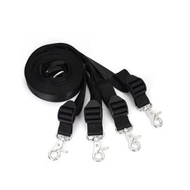Liebe Seele Japan Under Bed Restraint System Fully Adjustable Webbing with Clips (Silver)