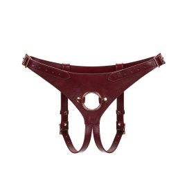 Liebe Seele Japan Wine Red Deluxe Leather Strap On Harness