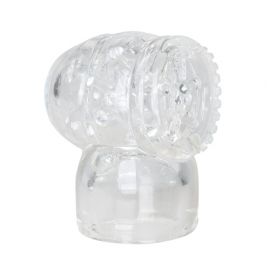 EasyToys Wand Masturbator Cup Attachment for Guys (Clear)