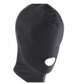Liebe Seele Japan Spandex hood with padded blindfold and open mouth