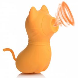 Sucky Kitty 7x Clitoral Stimulator - Orange