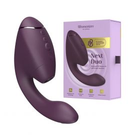 Womanizer NEXT Duo Dual Stimulator with Pleasure Air (Dark Purple)