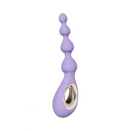 LELO Soraya Beads Silicone Anal Vibrator (Violet Dusk)