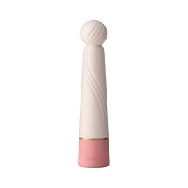 Iroha Soft Rin + SANGO Rose Petal Pink Mini Wand Vibrator (Pink)
