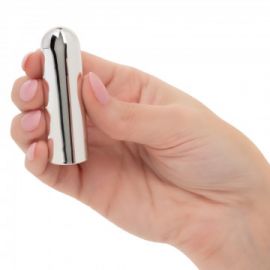 Classic 10 Function Rechargeable Mini Bullet - Silver