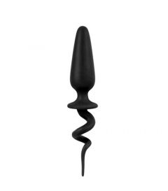 Shove Up Piggy Tail Butt Plug (3x0.5inch)