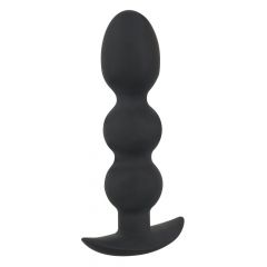 Black Velvets Heavy Weighted 145g Silicone Anal Plug (Medium)