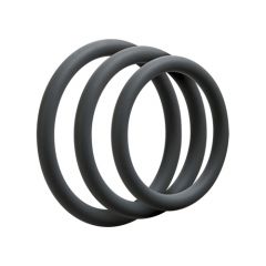 Optimale Silicone Slim 3 Cockring Set (40mm, 45mm, 50mm)