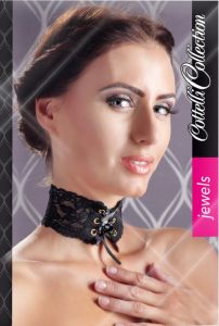 Cottelli Collection - Satin Lace Choker
