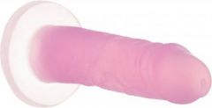 Addiction Cocktails Clear Silicone Dildo - Purple Cosmo (5.25x1.3inch)