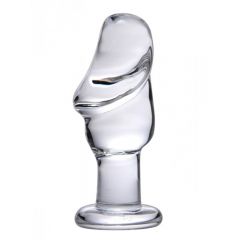 Asvini Glass Large Anal Plug (4.7x1.77inch)
