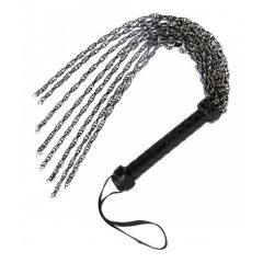 Master Series Gunmetal Chain Flogger