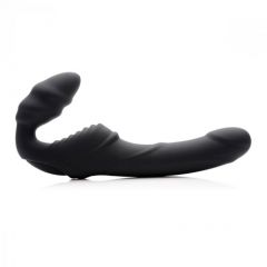 U-Strap Pro Rider Strapless Strap-on Vibrator - Black