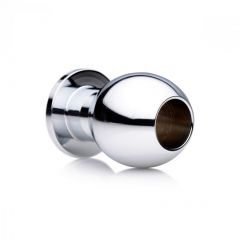 Master Series Steel Hollow Tunnel Anal Plug