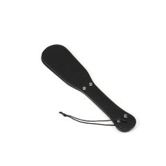 Liebe Seele Japan Bond Black Bond Leather Split Spanking Paddle