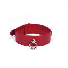 Liebe Seele Japan Red Faux Leather Collar (Red)