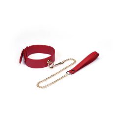 Liebe Seele Japan Red Faux Leather Collar 