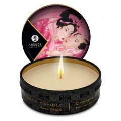 Shunga - Travel Massage Candle Rose Petals 30ML