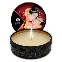 Shunga - Travel Massage Candle Strawberry 30ML