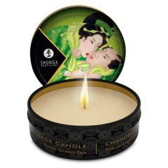 Shunga - Travel Massage Candle Green Tea 30ML