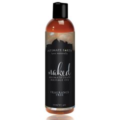 Intimate Earth Naked Fragrance Free Massage Oil 120ml