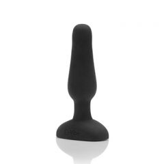 Bvibe - Novice Small Vibrating Remote-Control Anal Plug (Black)