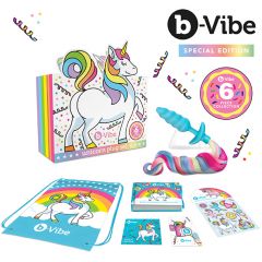B-Vibe Unicorn Vibrating Anal Plug Set (Limited Edition Collection)