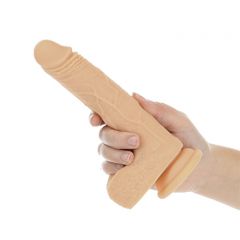 Naked Addiction - Rotating, Thrusting, Vibrating Dildo with Remote (19cm)