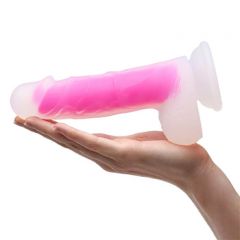 So Divine - Soft Real Skin Feel Dildo (Pink)