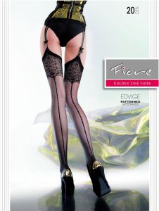 Fiore EDVIGE 20 DEN (Size 2) Stockings (Black)