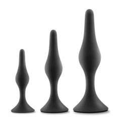 Anal Adventures Platinum - Silicone Beginner Plug Kit