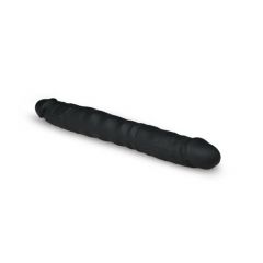 Easytoys Silicone Double Ended Dildo - Black (11.8x1.2inch)