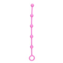 EasyToys Anal Beads Pink Ribbed