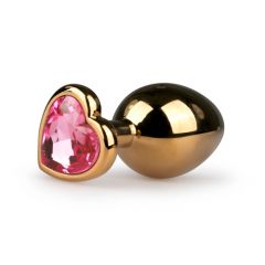 Easytoys Metal Butt Plug No. 7 - Gold/Pink