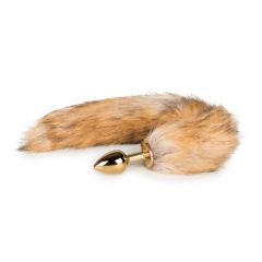 EasyToys Fox Tail Plug No. 1 - Gold