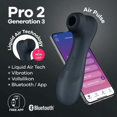 Satisfyer Pro 2 Generation 3  APP VERSION (New 2023) Black