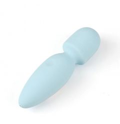 Liebe Seele Mini Macaron USB Wand Vibrator (Mint Blue)