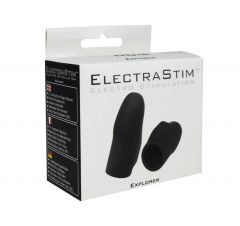 ELECTRASTIM - Silicone Noir 'Explorer' Electro Finger Sleeves