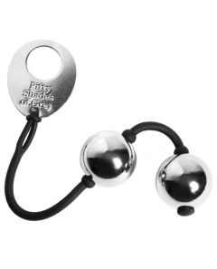 Fifty Shades of Grey Silver Metal Pleasure Balls