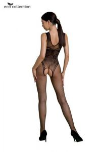 Ecopassion Crotchless Catsuit black (One size)