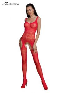 Ecopassion Bodystocking Red (One Size)
