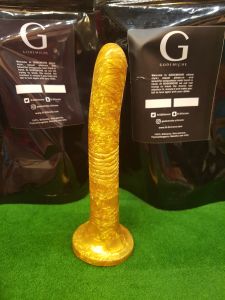 Godemiche Handmade Peg The Apprentice Gold (5x0.83inch)