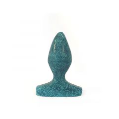 Godemiche Handmade Anal PlugB Small Turquoise (2x1inch)