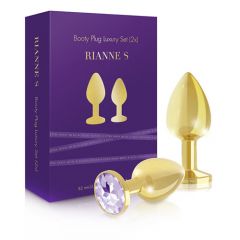 Rianne S Extra Heavy Steel Booty Plug Luxury Set