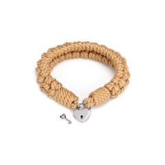 Liebe Seele Japan Bound You Ⅱ Shibari Bondage Rope Collar with Heart Shape Lock