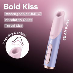 Satisfyer Bold Kiss Suction Travel Lipstick