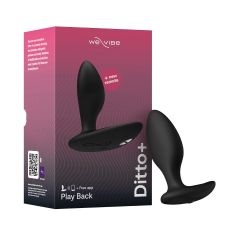 We-Vibe Ditto + App and Remote Controlled Anal Vibrator (Black)