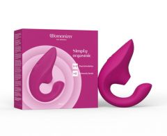 Womanizer Blend Rabbit Vibrator with Air Pleasure Technology (Pink)