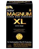 Trojan Magnum XL Lubricated Condom (Extra Large) - Box of 10